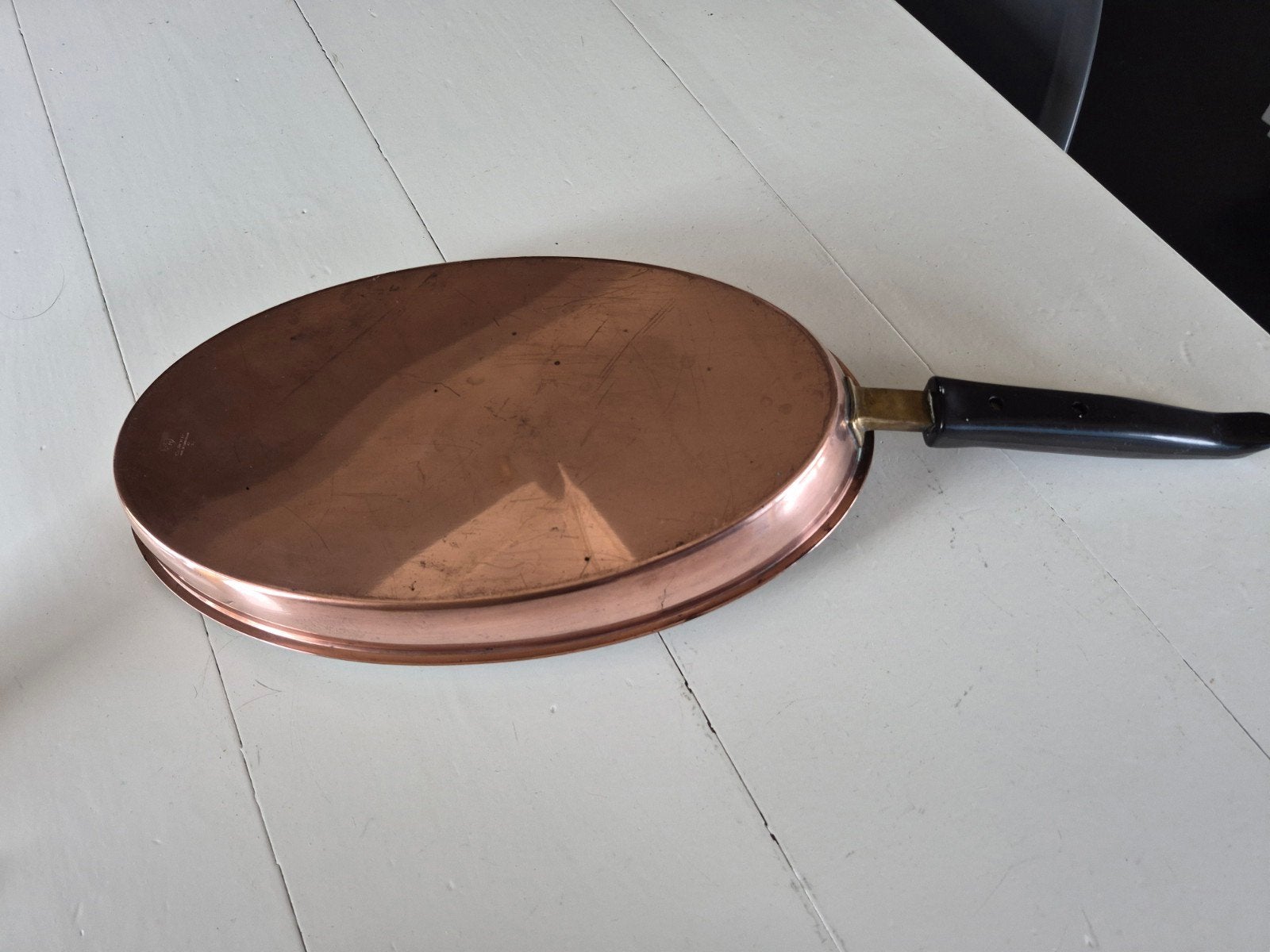 Koperen vis- of flambeerpan van Spring Culinox, Ophalen of Verzenden