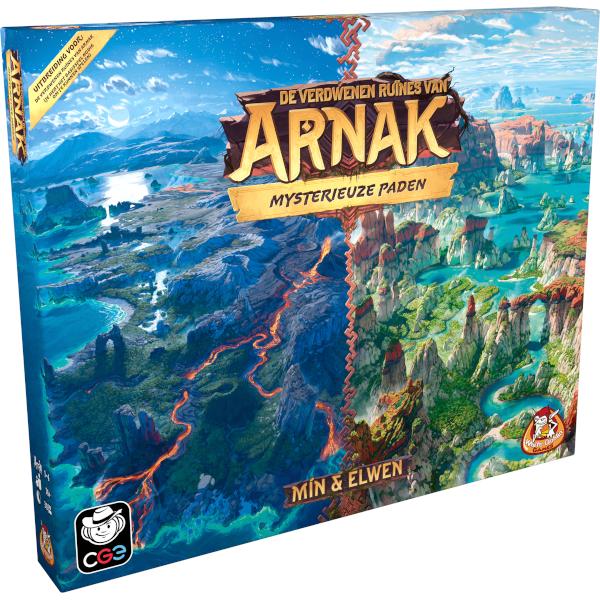 De Verdwenen Ruïnes van Arnak Mysterieuze Paden Bordspel, Hobby en Vrije tijd, Gezelschapsspellen | Bordspellen, White Goblin Games