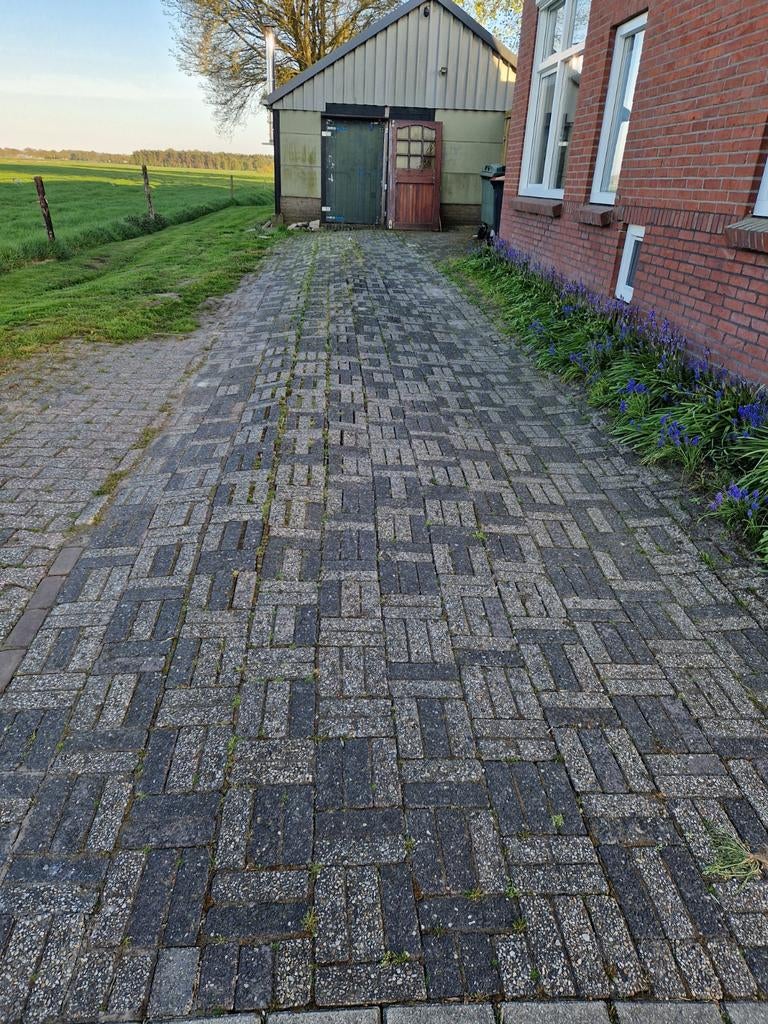 65m² beton waal formaat, Tuin en Terras, Ophalen, Gebruikt, Overige typen, 10 m² of meer