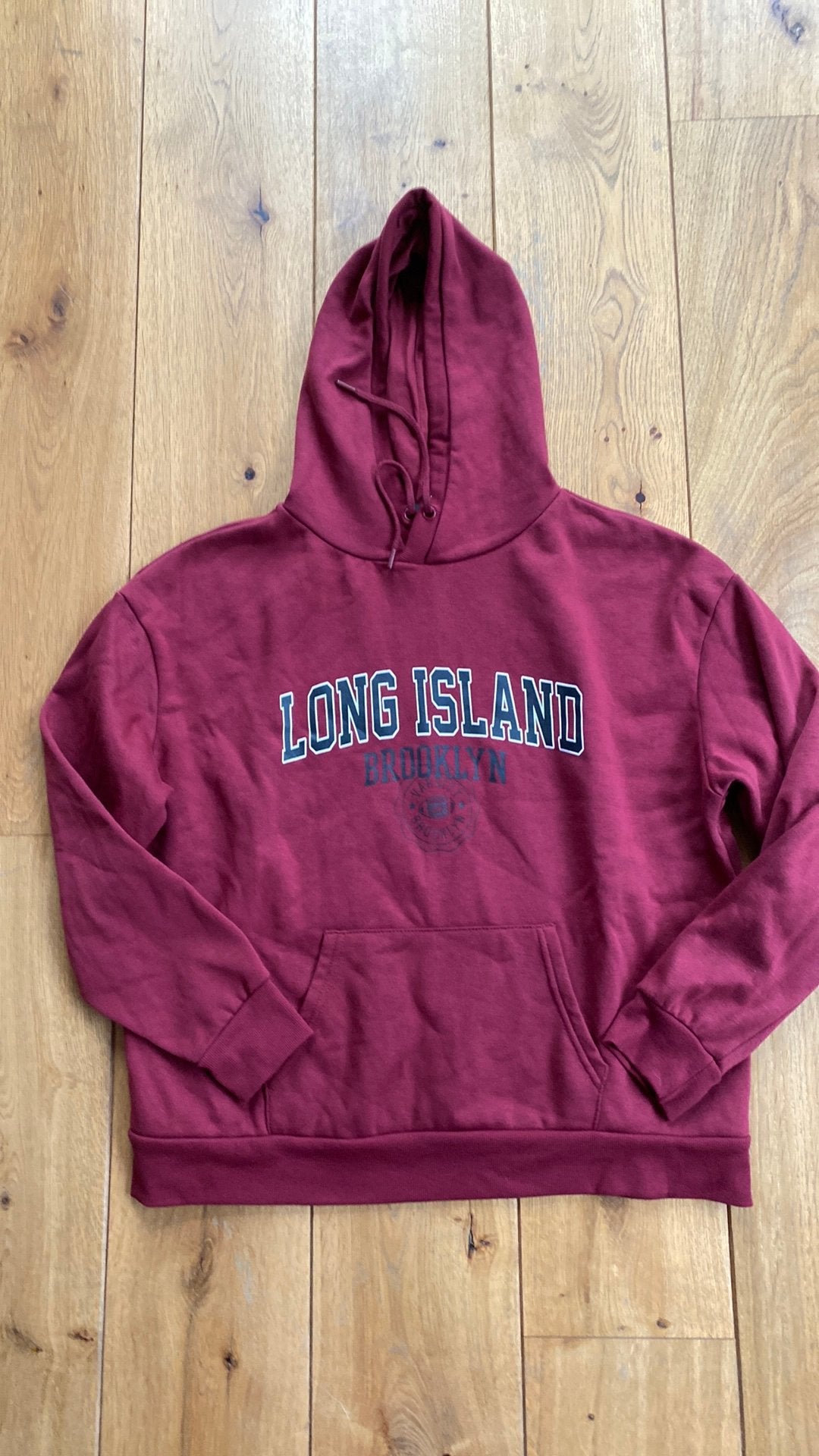Primark hoodie bordeauxrood L, Kleding | Dames, Ophalen of Verzenden, Zo goed als nieuw, Rood
