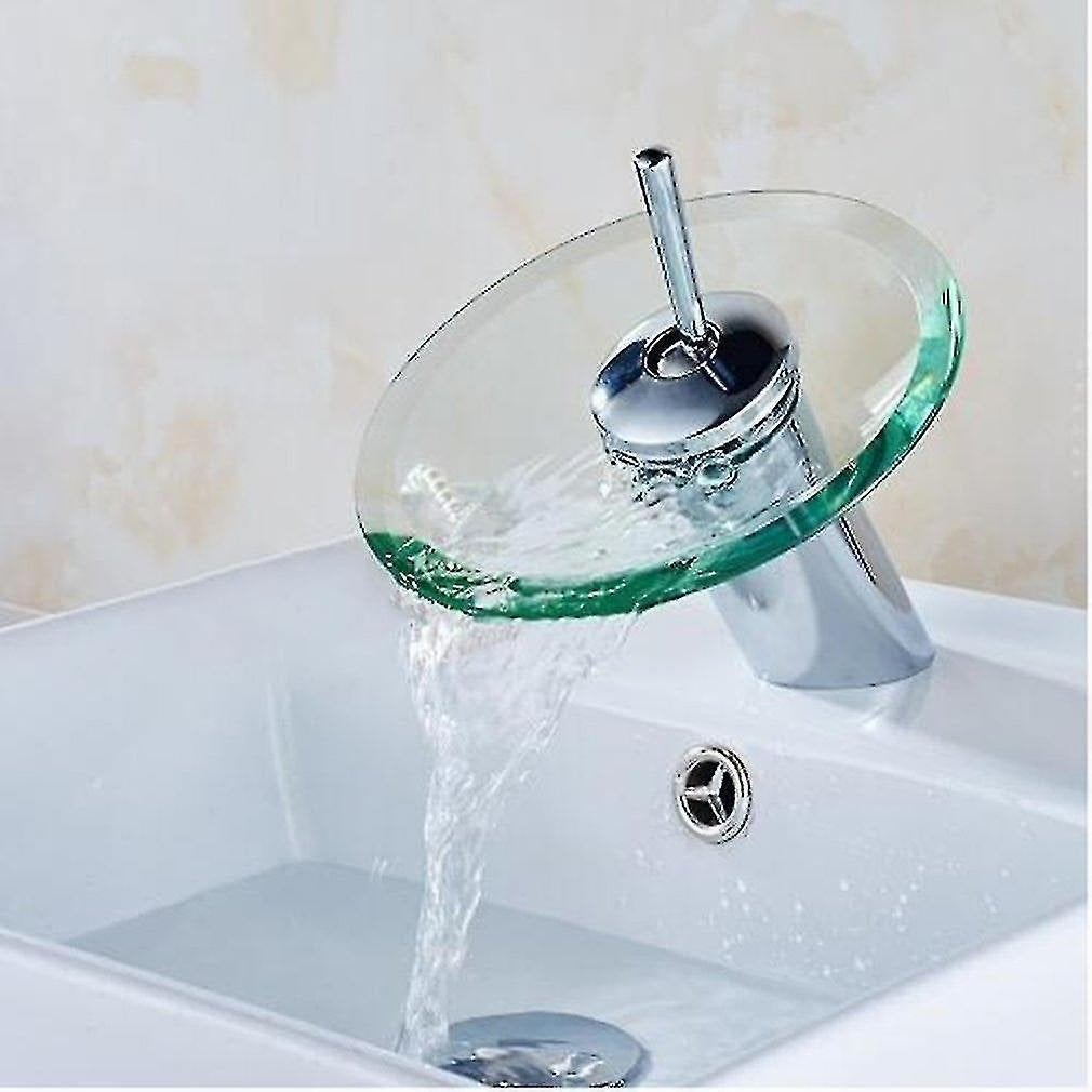 Nieuwe moderne wasbak mengkraan, Glas, Nieuw, Ophalen of Verzenden, Kraan