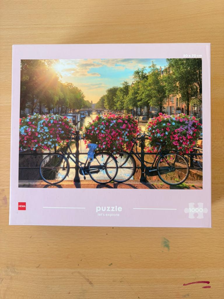 Hema puzzel, Ophalen of Verzenden, 500 t/m 1500 stukjes, Zo goed als nieuw
