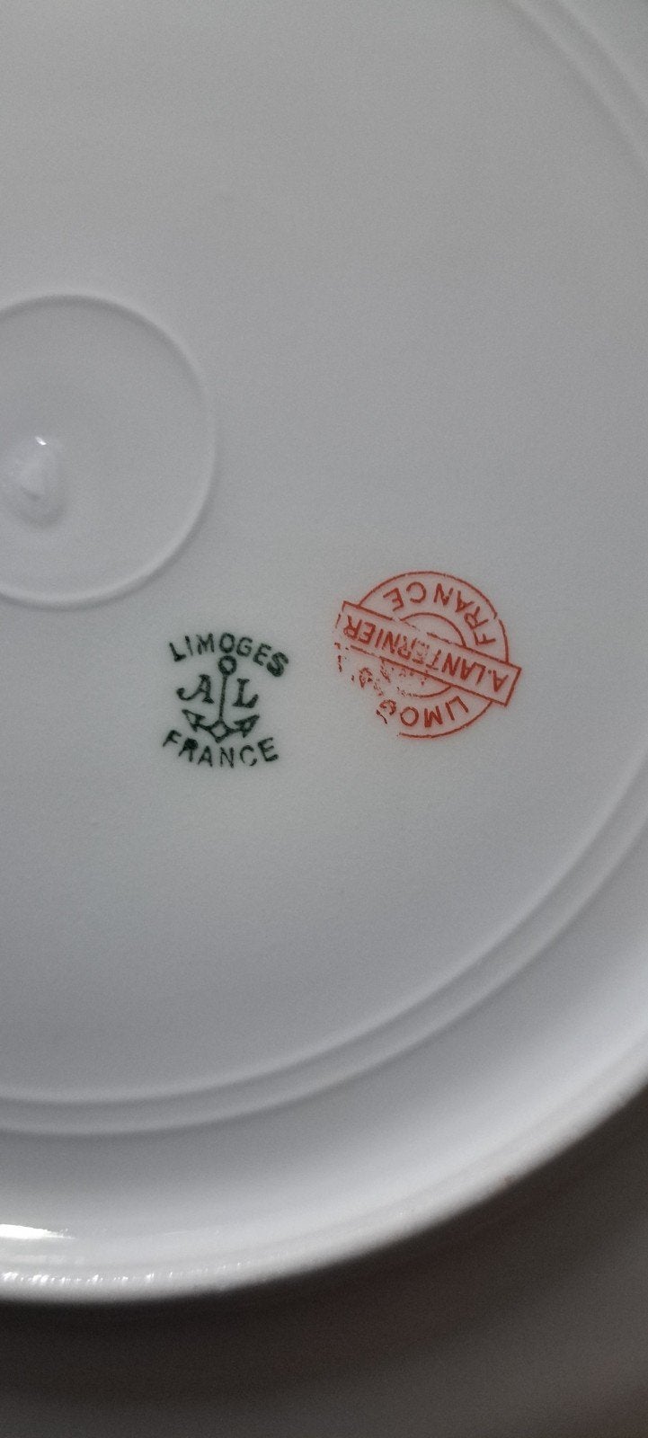 Antiek Frans Limoges Porseleinen Schaal, ca. 1900, Ophalen