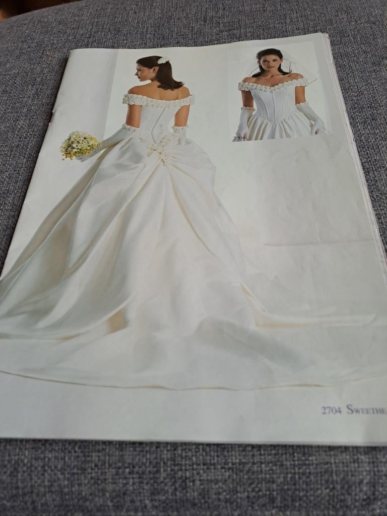 Tka. Een sprookjesachtige trouwjurk, Kleding | Dames, Ophalen of Verzenden, Zo goed als nieuw, Wit, Trouwjurk