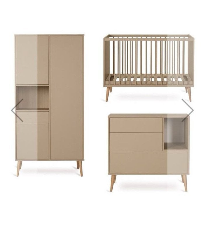 Quax kinderkamer kleur latte/eiken. Als nieuw!, Huis en Inrichting, Ophalen, Zo goed als nieuw, 25 tot 50 cm, Minder dan 100 cm