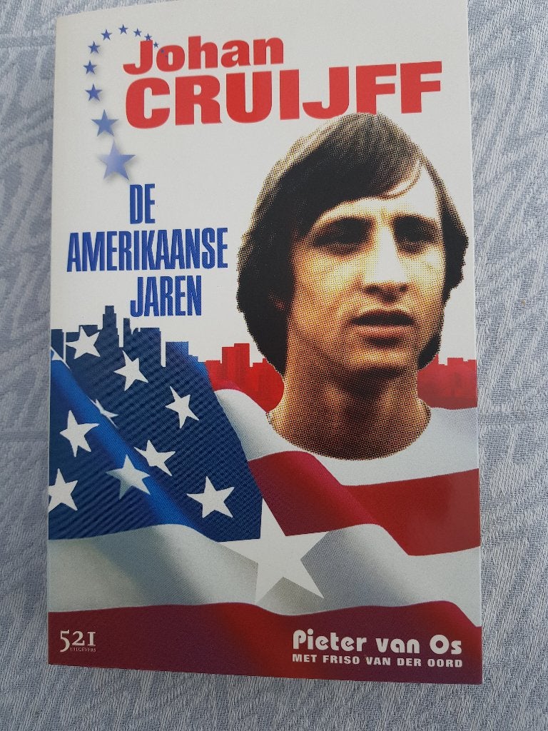 Johan Cruijff. De Amerikaans jaren., Ophalen of Verzenden, Zo goed als nieuw, Balsport, Pieter van Os
