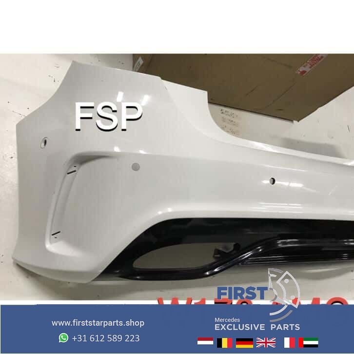 W176 Facelift AMG Achterbumper Mercedes A Klasse PDC, Auto-onderdelen, Carrosserie en Plaatwerk, Gebruikt, -, Ophalen of Verzenden