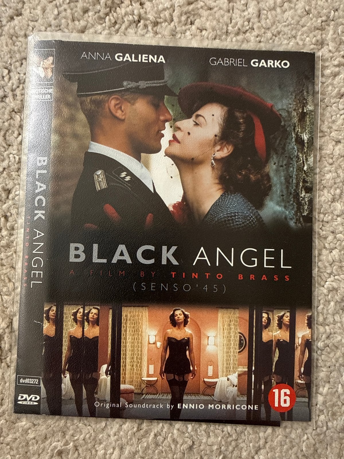 Black Angel (Senso '45) DVD - Tinto Brass, Vanaf 16 jaar, Ophalen, Gebruikt