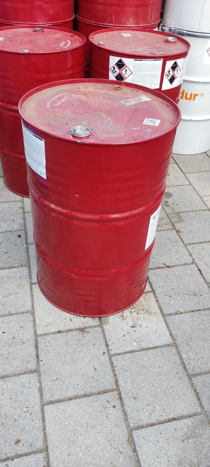 Olievat 200L / ton / vuurton, Tuin en Terras, Ophalen, Gebruikt, Vuurton