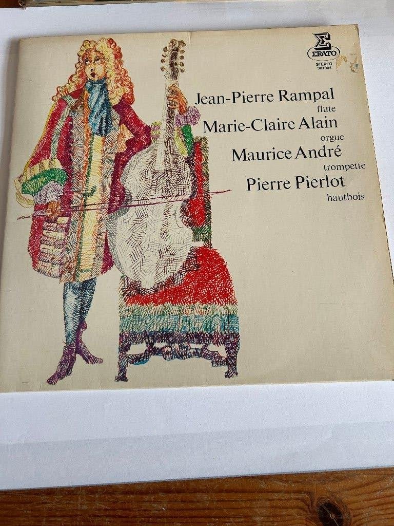 Jean-Pierre Rampal fluit, Ophalen of Verzenden, Barok, Zo goed als nieuw, 12 inch