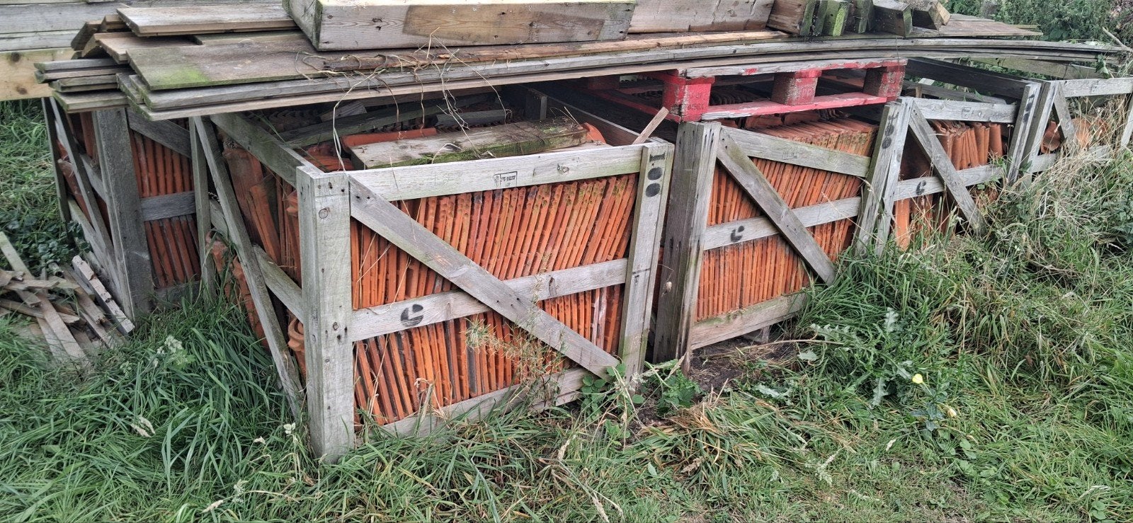 Gebruikte dakpannen van D. van Dort & Co. Alphen a/d Rijn, Ophalen, Gebruikt, Steen of Klei, 15 m² of meer