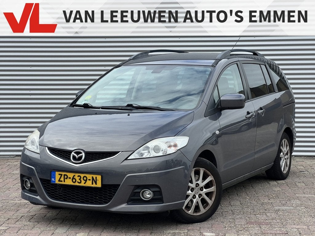 Mazda 5 2.0 Katano | Nieuw Binnen | Airco | 7 Persoons | Tre, Auto's, Mazda, 145 pk, Gebruikt, Zwart, 4 cilinders