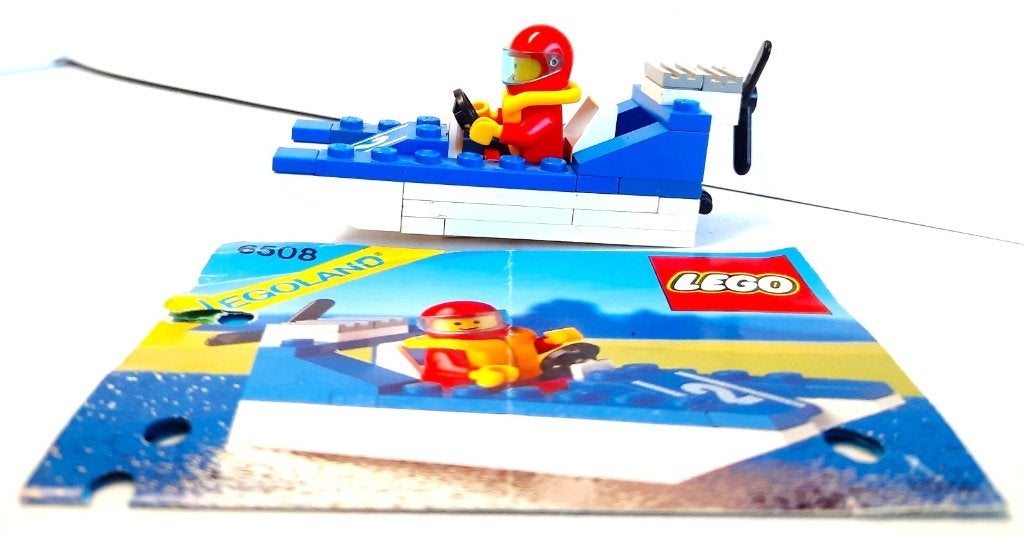 Lego Boats Wave Racer 6508 (1990), Verzenden, Lego, Compleet, Zo goed als nieuw