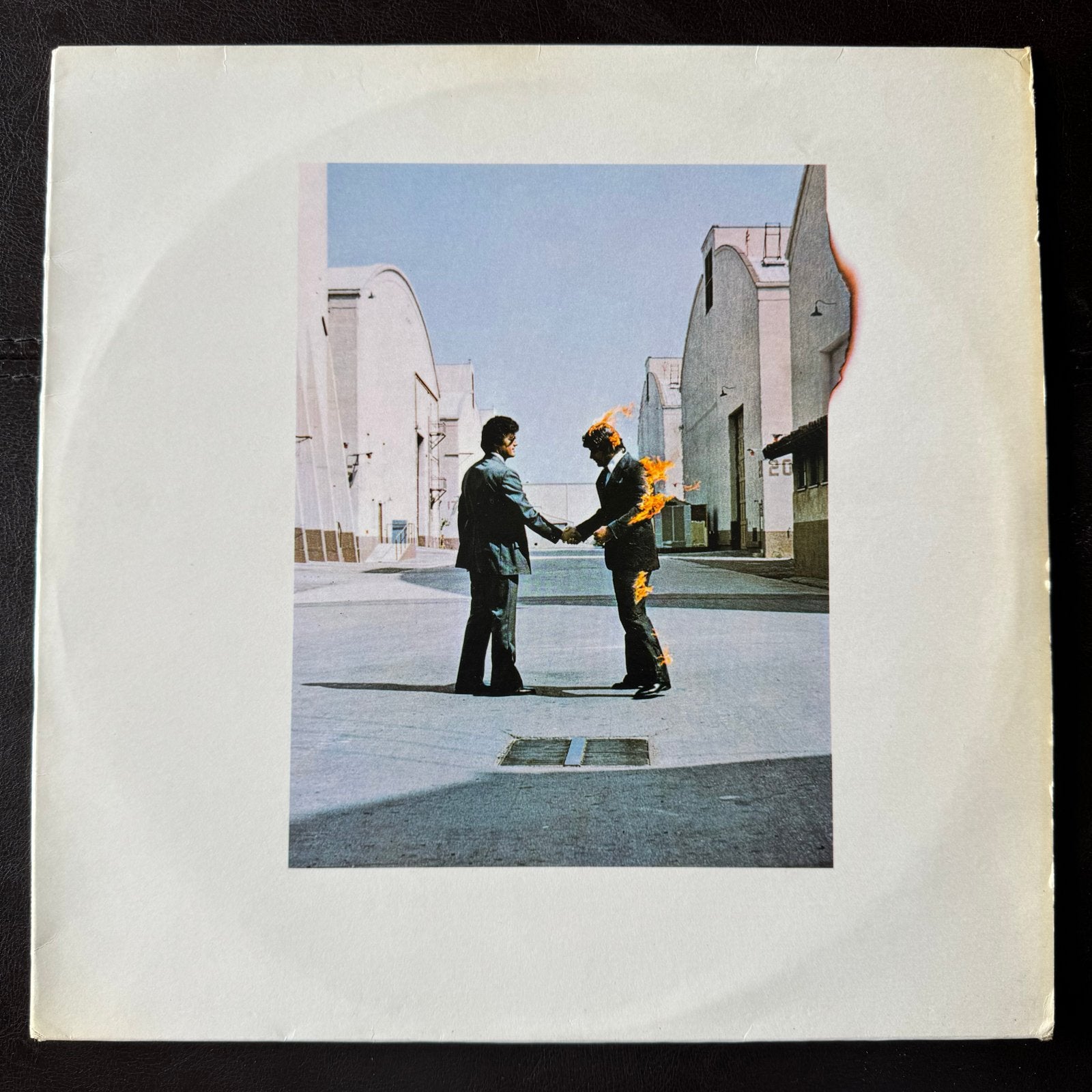 Pink Floyd - Wish You Were Here LP (1975, Made in Holland), Cd's en Dvd's, Gebruikt, Originele persing, Ophalen of Verzenden, 1970 - 1979