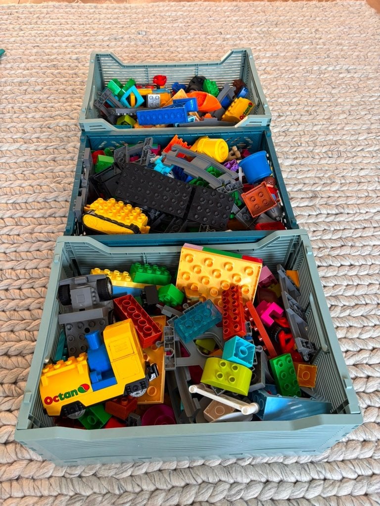 Duplo - meerdere sets en trein, Kinderen en Baby's, Speelgoed | Duplo en Lego, Ophalen, Zo goed als nieuw, Duplo, Losse stenen