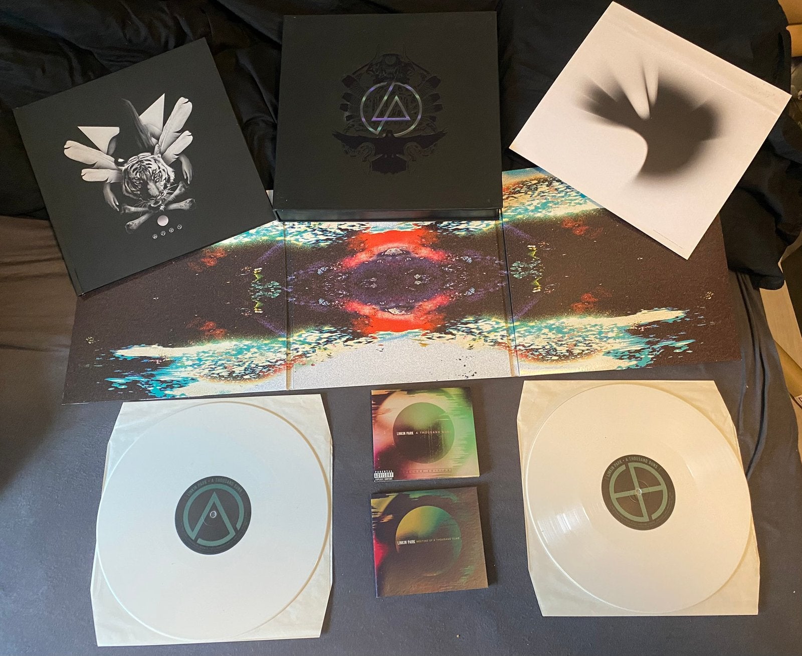 Linkin Park A Thousand Suns Box White Vinyl, Ophalen of Verzenden, Zo goed als nieuw, Overige formaten