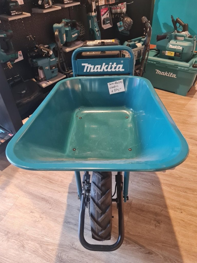 MAKITA LXT 18 V Kruiwagen met bak zonder tilbelasting, Ophalen of Verzenden, Zo goed als nieuw