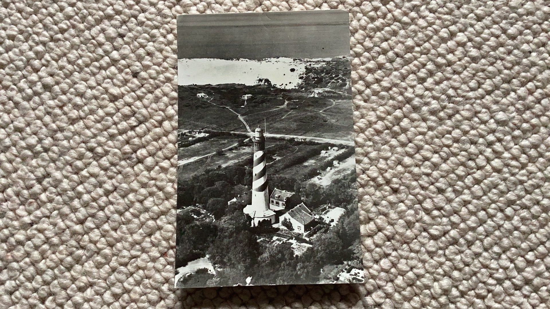 Ansichtkaart Haamstede Vuurtoren 1966. 935, Verzamelen, Ophalen of Verzenden, 1960 tot 1980, Gelopen, Zeeland