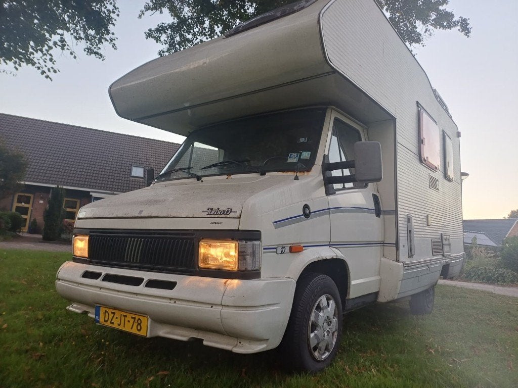Fiat Ducato 290 Max - 2 Jaar APK - 4 Nieuwe banden, Caravans en Kamperen, Alkoof, Fiat, Treinzit, Particulier