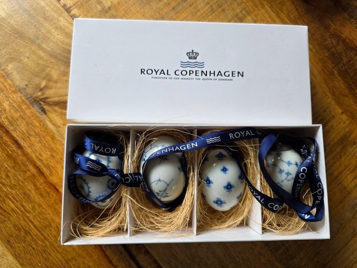 Royal Copenhagen Paaseieren - 4 stuks in geschenkdoos, Ophalen of Verzenden