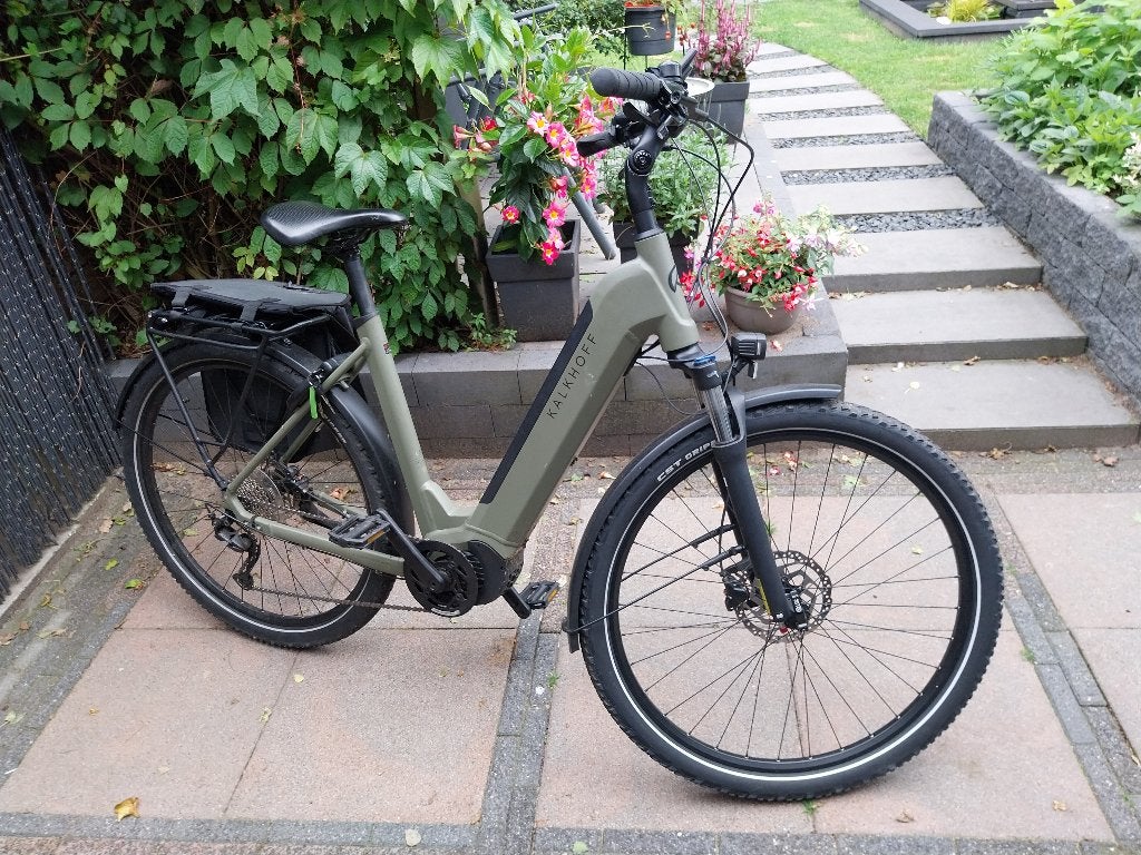 Kalkhoff Entice 5B season, Zo goed als nieuw, 50 km per accu of meer, 55 tot 59 cm, Ophalen