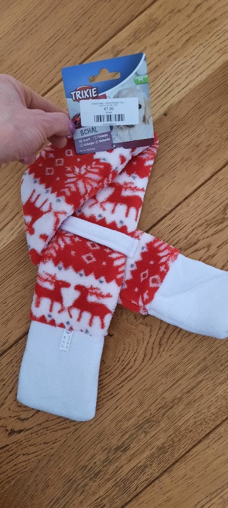 Nieuwe honden / katten Kerst halsband / sjaal diverse maten, Ophalen of Verzenden, Nieuw