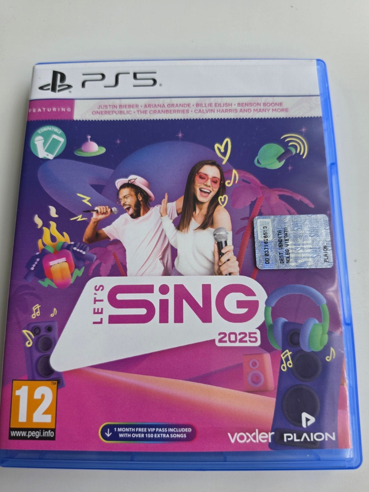 Let's Sing 2025 PS5 - Nieuwstaat met VIP Pas, Muziek, Ophalen of Verzenden, Eén computer, 3 spelers of meer