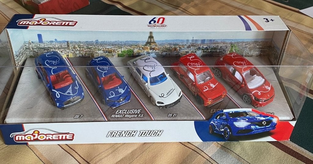 Majorette FRENCH TOUCH set Citroen DS en Renault, Ophalen of Verzenden, Nieuw, Auto