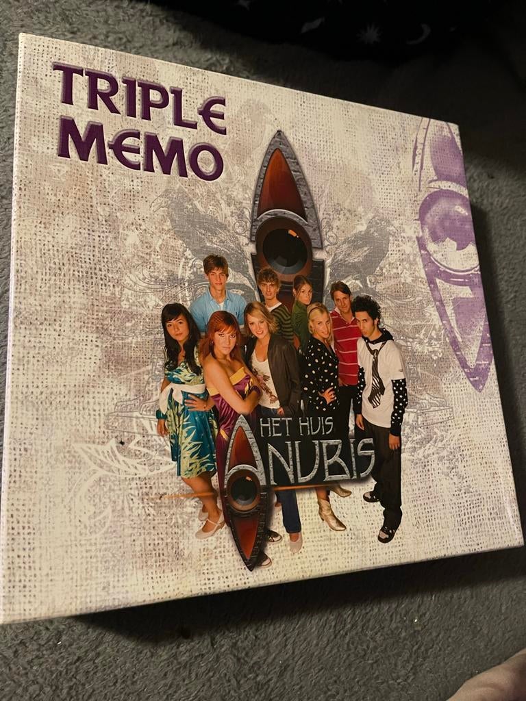 Het Huis Anubis Triple Memo, Ophalen of Verzenden, Gebruikt, Overige typen