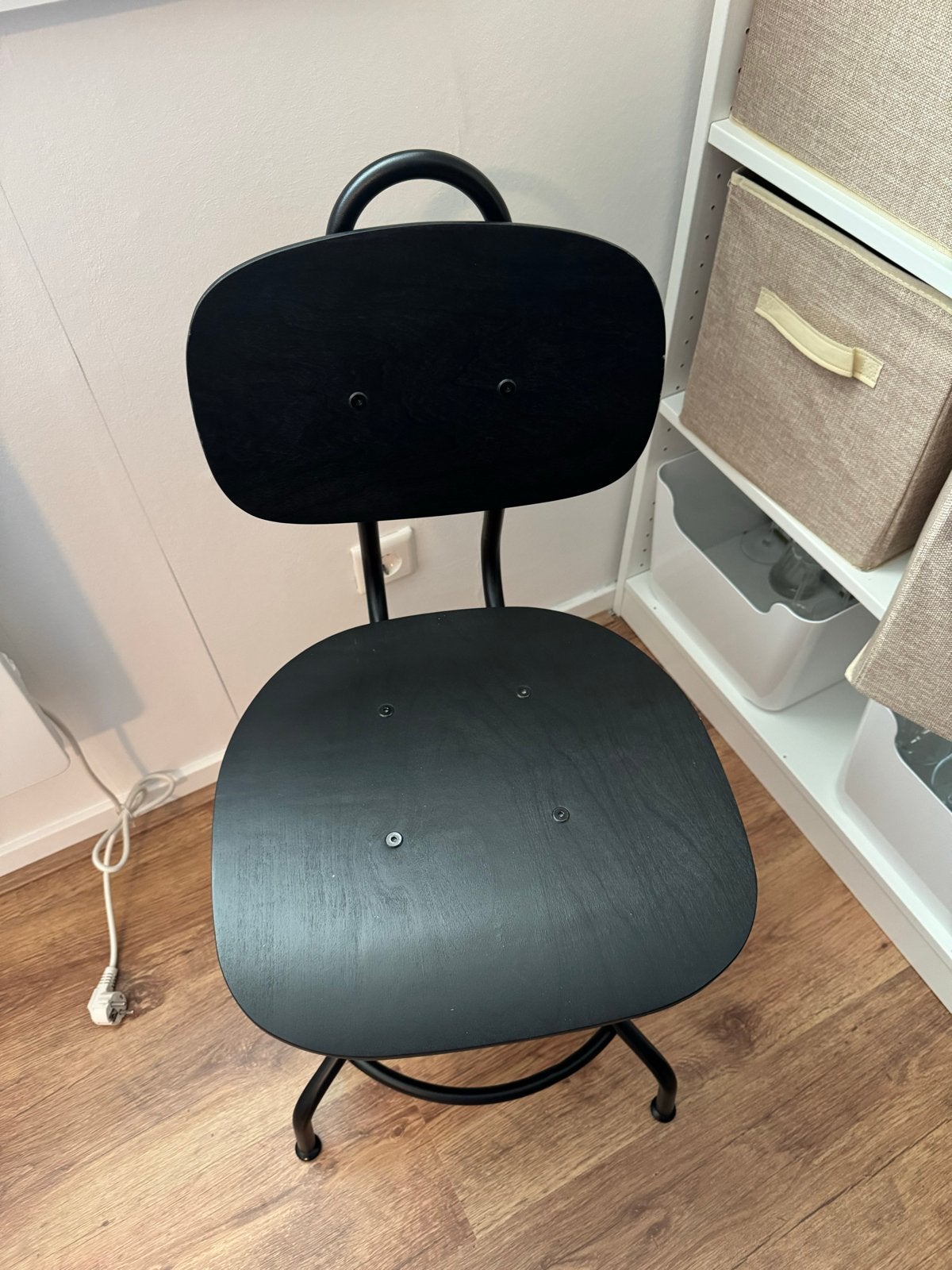 IKEA Kullaberg Bureaustoel - Zo goed als nieuw - Zwart/Bruin, Ophalen, Zo goed als nieuw, Zwart, Bureaustoel