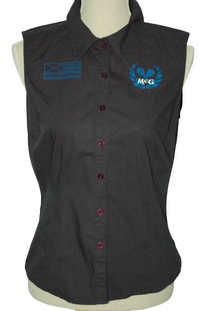 Mc.Gregor blouse zonder mouwen, tennis, blauw, Mt. 38 / M, Kleding | Dames, Maat 38/40 (M), McGregor, Zo goed als nieuw, Racketsport