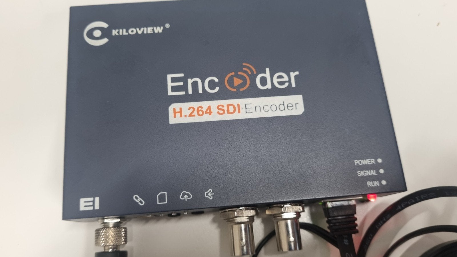 Kiloview E1 H.264 SDI Video Encoder voor Streaming, Ophalen of Verzenden, Gebruikt, Video