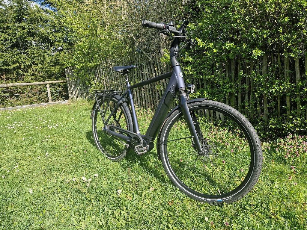 Gazelle Chamonix C5, Ophalen, Zo goed als nieuw, 50 km per accu of meer, 55 tot 59 cm