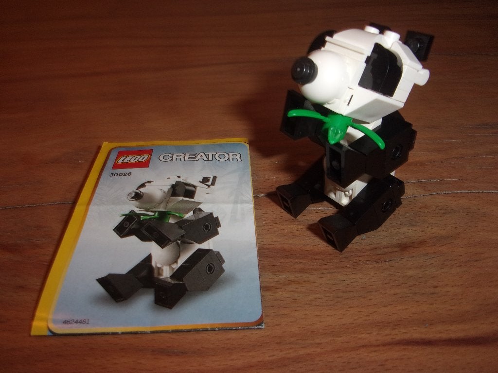 Lego Creator 30026-1 Panda uit 2011, Gebruikt, Lego, Inclusief instructies, Ophalen of Verzenden