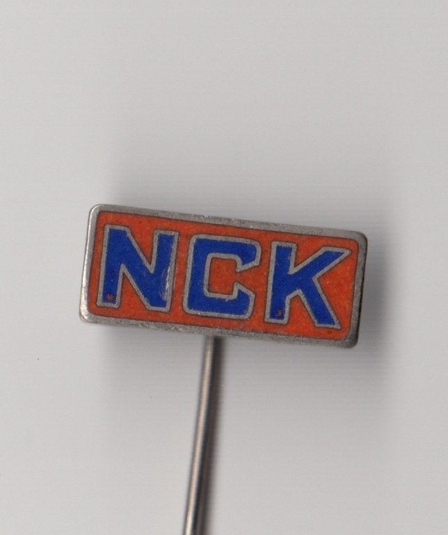 NCK Hijskranen en Graafmachines speldje, Gebruikt, Niet vindbaar, Niet vindbaar, Speldje of Pin