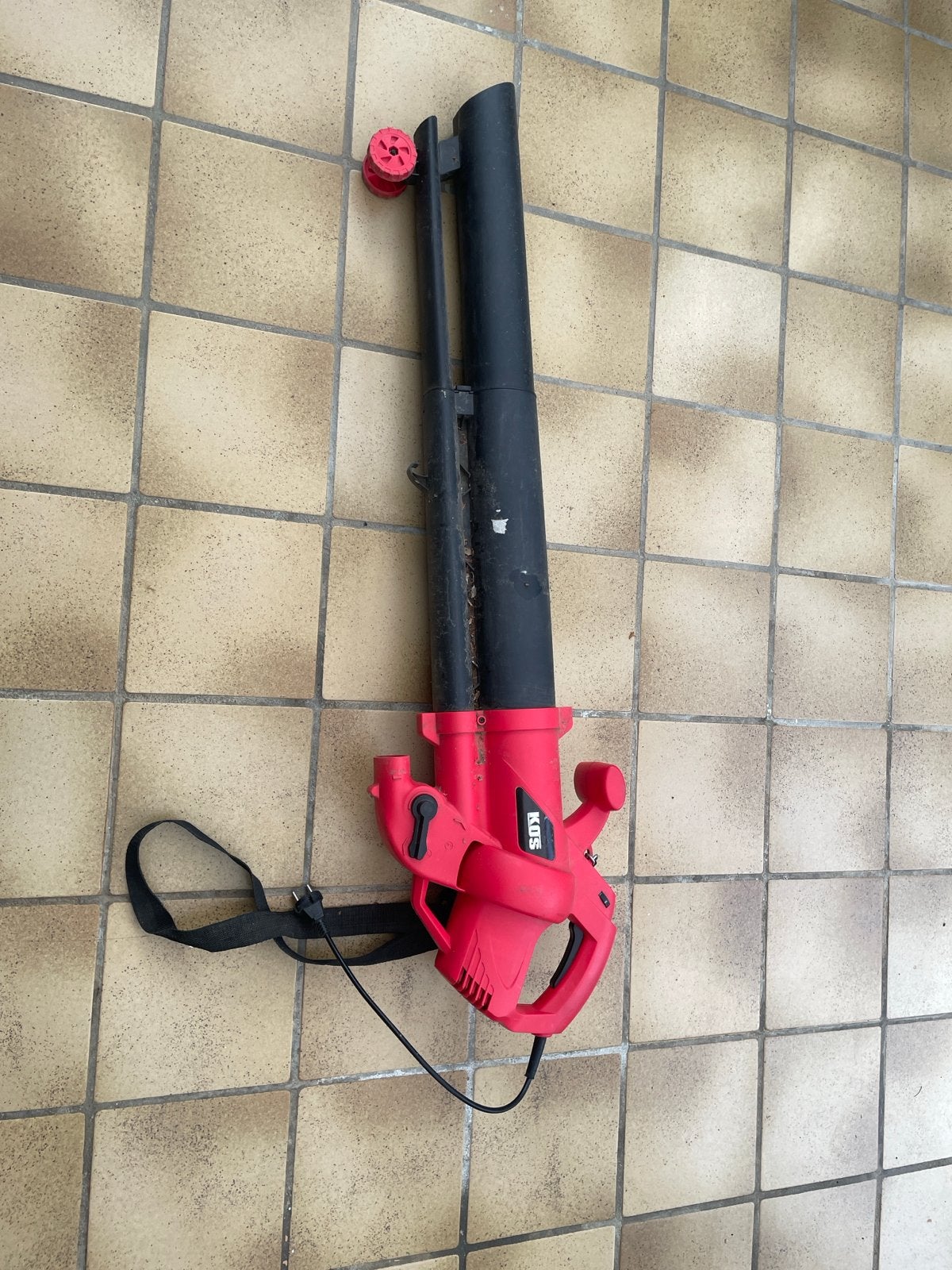 KGS Bladblazer - Elektrisch, met zuigfunctie, Tuin en Terras, Gebruikt, Met zuigfunctie, Handgedragen, Ophalen of Verzenden