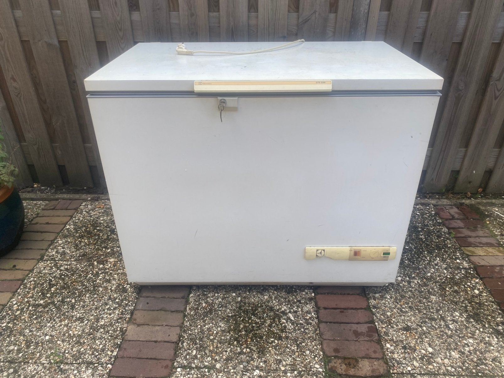 Electrolux vrieskist, Witgoed en Apparatuur, Vriezers en Diepvrieskisten, Vrieskist, Gebruikt, Vrijstaand, 90 cm of meer