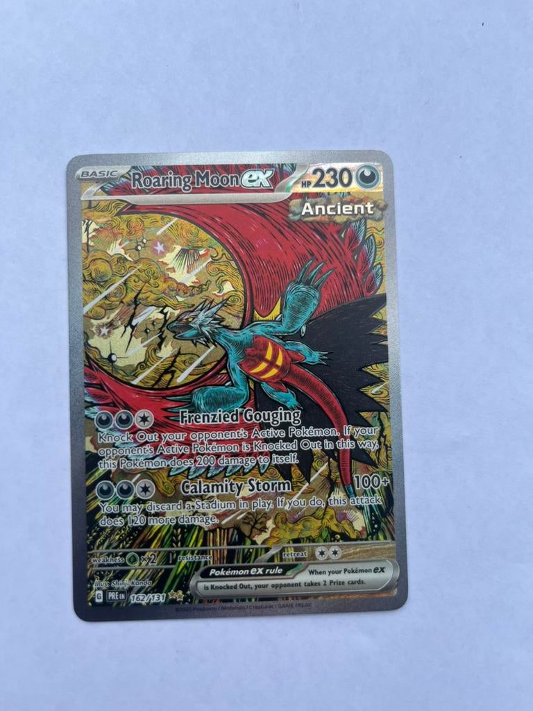 Roaring Moon EX pre 162, Ophalen of Verzenden, Zo goed als nieuw