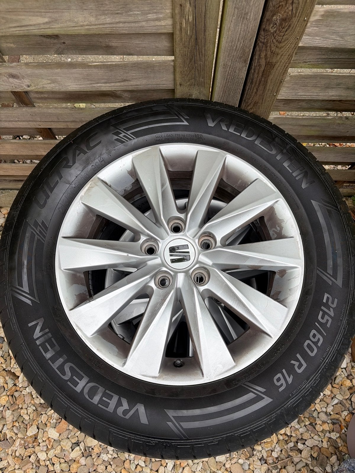 Seat velgen 16inch 215/60 R16, Auto-onderdelen, Banden en Velgen, 16 inch, Banden en Velgen, Ophalen of Verzenden, Personenwagen