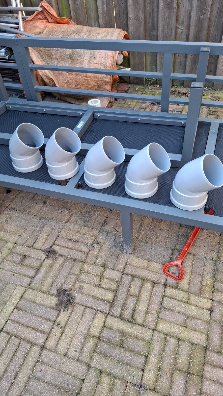 Partij Wavin 45 graden bochten, Ophalen of Verzenden, Nieuw