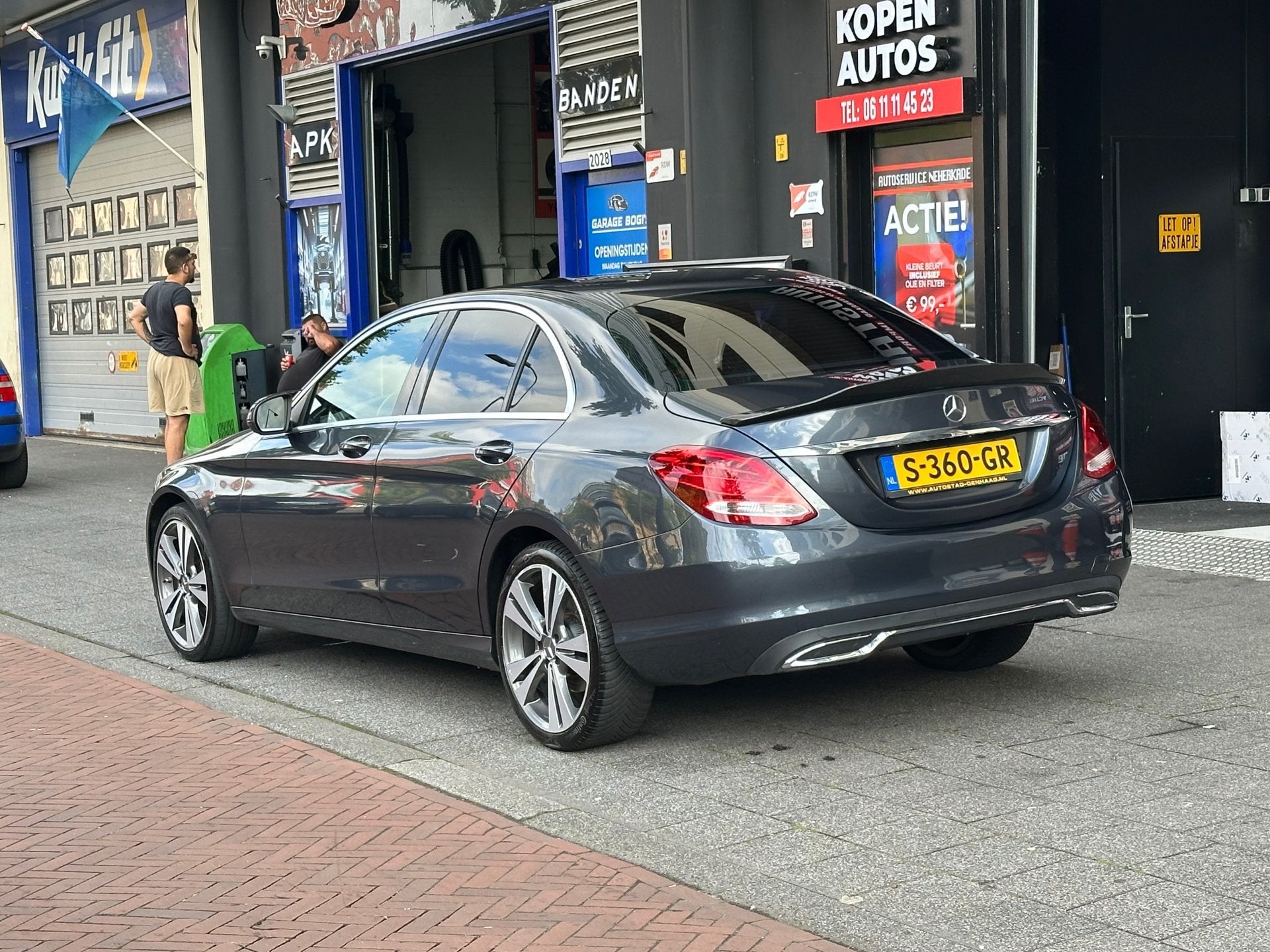 Mercedes-Benz C-klasse 200 Automaat Leer Navi Clima, Automaat, Euro 6, 4 cilinders, Bedrijf
