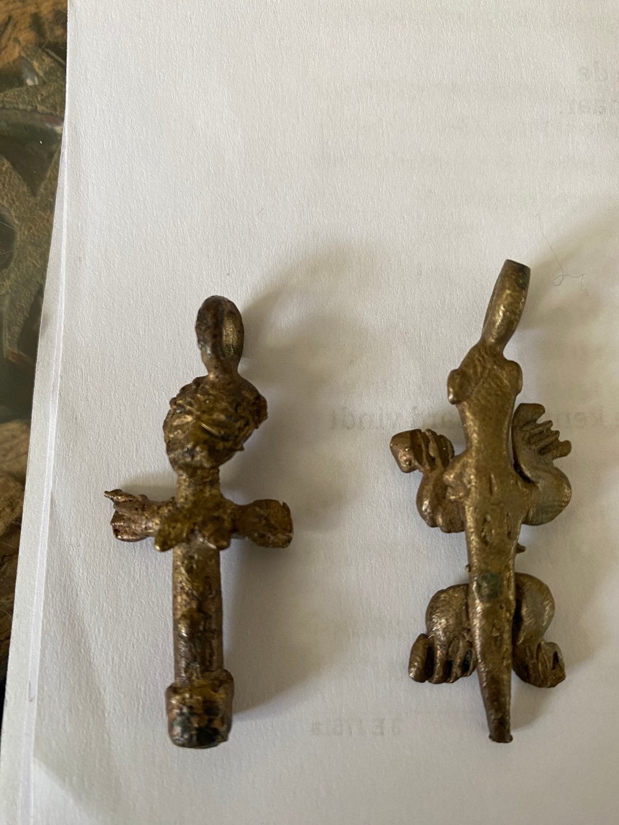 Ketting hanger,hagedis of vruchtbaarheidsbeeldje,p.st €15,00, Ophalen