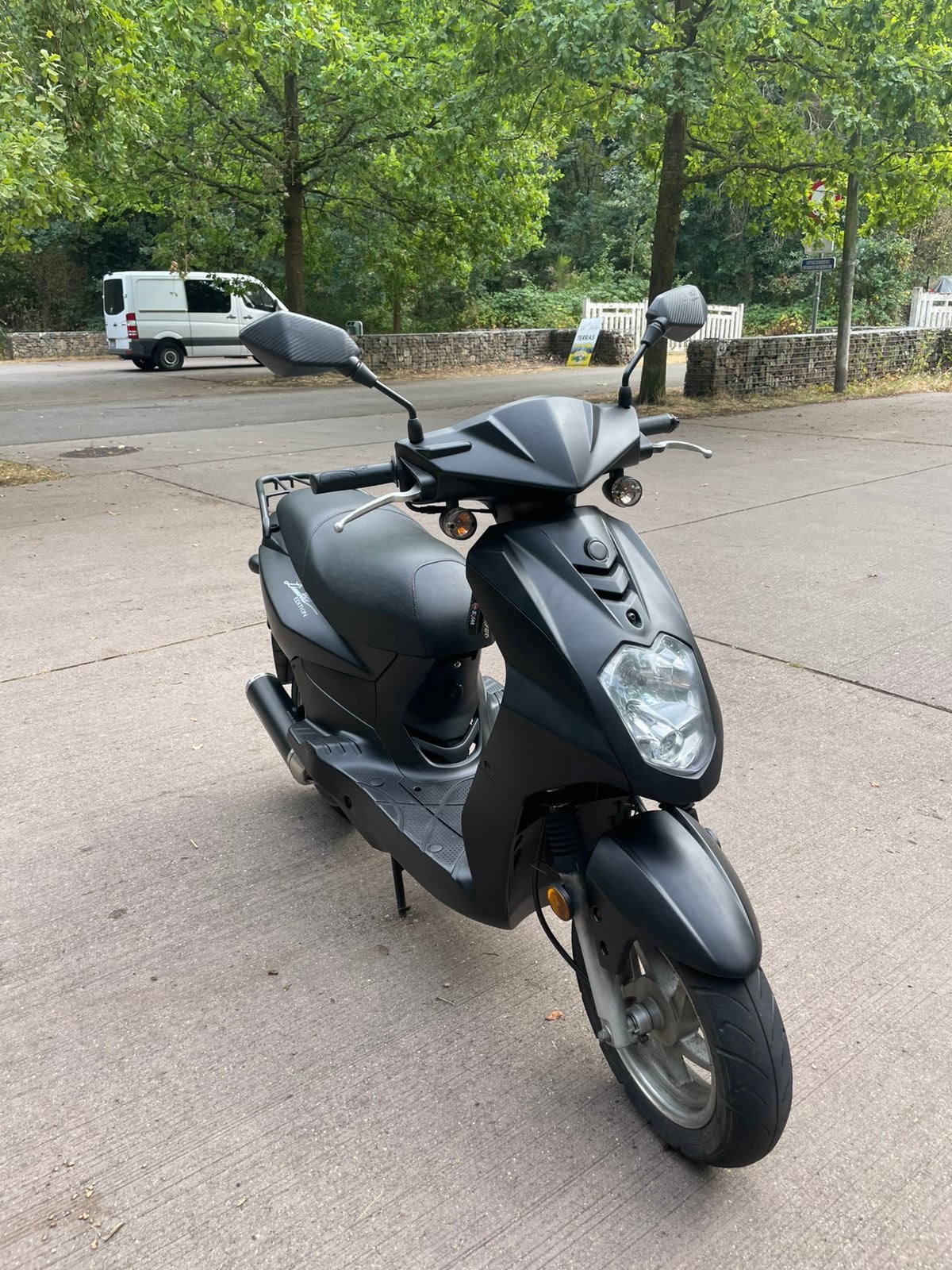 Sym orbit 50, Ophalen, Maximaal 45 km/u, Zo goed als nieuw, Benzine