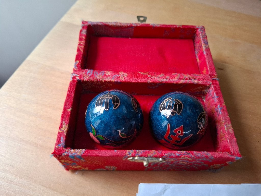 BAODING, IJZEREN BALLEN, Ophalen of Verzenden, Zo goed als nieuw, Overige typen