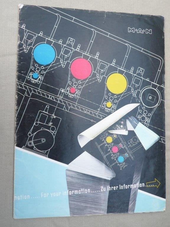 M.A.N. Oude brochure en kranten, Ophalen of Verzenden, 1960 tot 1980, Buitenland, Krant