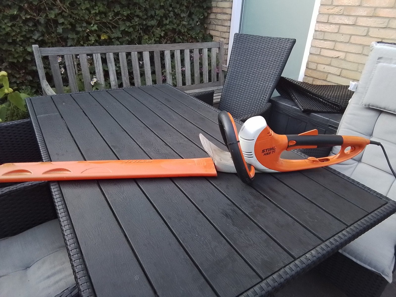 Stihl HSE 71 elektrische heggenschaar, Ophalen of Verzenden, Gebruikt, Elektrisch, Stihl