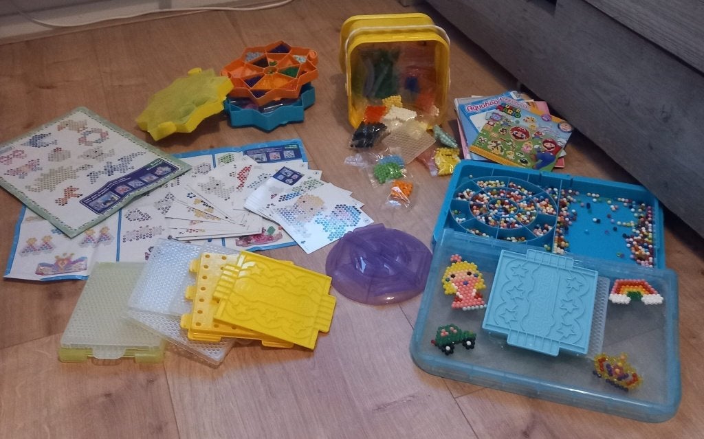 Aquabeads, Ophalen, Zo goed als nieuw, Knutselen
