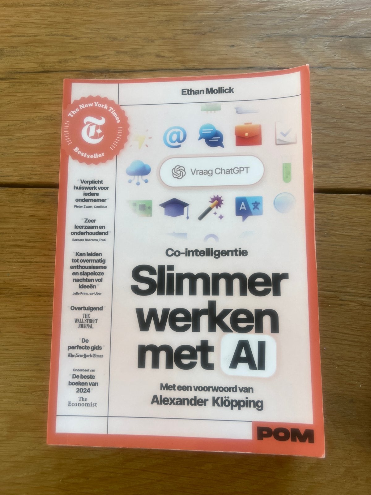 Boek: Slimmer werken met AI - Alexander Klöpping, Ophalen of Verzenden, Zo goed als nieuw, Nederland