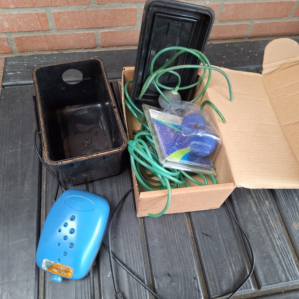 Vijver-/aquariumbeluchter "Hailea, OCE-2204", Ophalen of Verzenden, Gebruikt, Overige typen