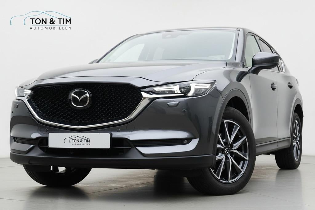 Mazda CX-5 2.5 SkyActiv-G 194 GT-M 4WD Trekhaak Leder A.Crui, Gebruikt, Zwart, 4 cilinders, 2000 kg